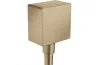 Шлангове під'єднання Fixfit Square 36732140 Brushed Bronze image 1