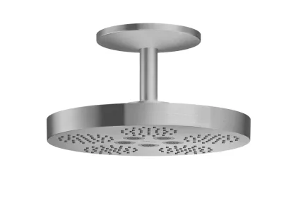 Верхній душ Axor One 280 2jet зі стельовим кронштейном 211 мм, Brushed Nickel (48494820)