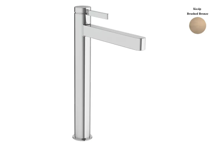 Змішувач Finoris 260 CoolStart для умивальника з д/к push-open, Brushed Bronze (76072140) зображення 1