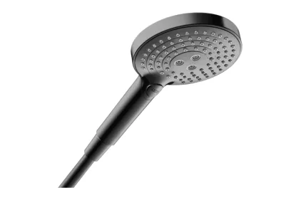 Ручний душ Axor 120 3jet, Polished Black Chrome 26050330