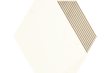 CALACATTA HEXAGON В MAT 17.1х19.8 шестигранник (плитка настінна)