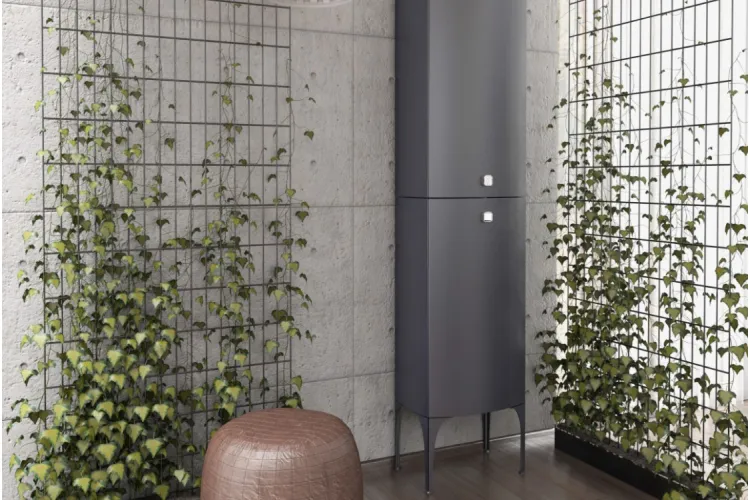 Ніжки меблеві LOUIS 47 см передні, чорний глянець (2 шт.) 190647 зображення 2