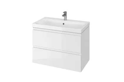 Тумба + умивальник MODUO 80 см, білий  СЕТ B14