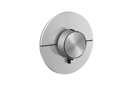 Термостат прихованого монтажу ShowerSelect ID Round на 1 функцію, Brushed Nickel (36756820)