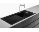 Кухонна мийка C51-F450-08 Сombi 1050x510 полиця праворуч, зі змішувачемSelect, Chrome (43219000)