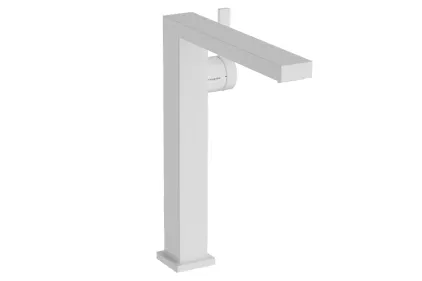 Змішувач Tecturis E 240 Fine CoolStart EcoSmart+ для умивальника без донного клапана, Matt White (73072700)