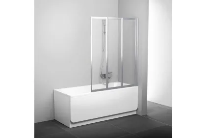 Шторка для ванни VS3-115  склоTransparent профіль Білий 795S0100Z1