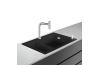 Кухонна мийка C51-F635-09 Сombi 770x510 на дві чаші 180/450 Select зі змішувачем Chrome (43220000) image 1
