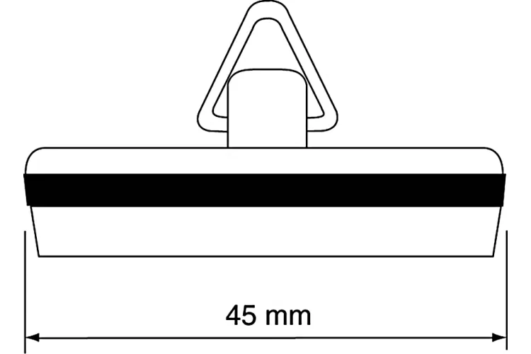 Корок для кухонної мийки до ланцюжка хромований 6/4 " CP2 image 2