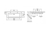 SUBWAY 2.0 Умивальник меблевий на 2 змішувачі 1300х470 мм (7176D2R1) image 2