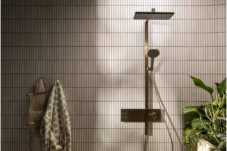 Душова система Raindance Alive Q 340/210 2jet EcoSmart ShowerSelect Comfort, Brushed Bronze (24591140) image 3