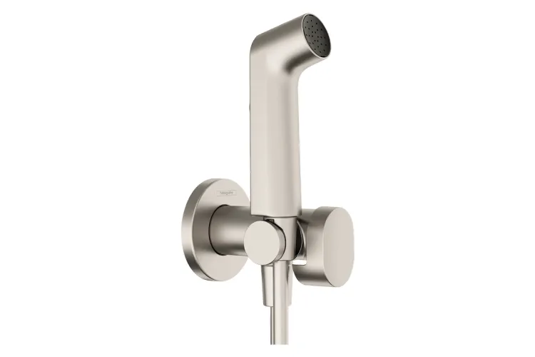 Комплект гігієнічного душу S EcoSmart+ на змішану воду, Stainless Steel Optic (29232800) image 1