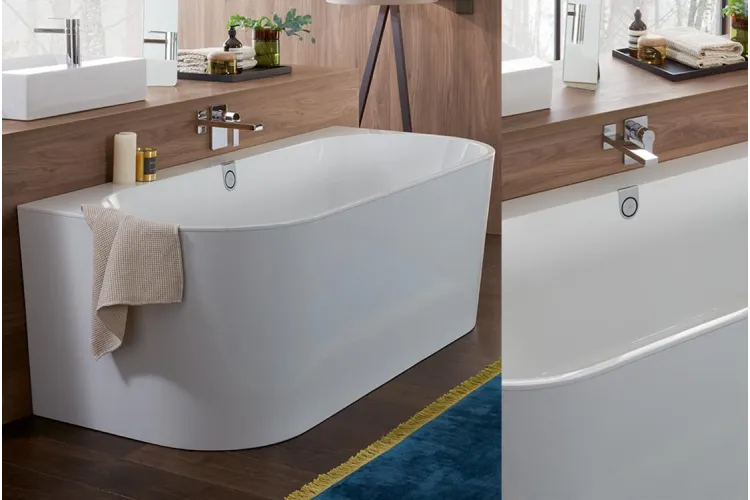 Комплект для наповнення води до ванн OBERON 2.0 Хром та білий (UPCON0136) зображення 4