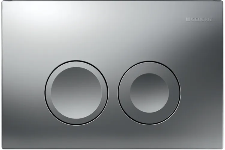 Кнопка змиву Delta 21 пластикова, матовий хром (115.125.46.1) зображення 1