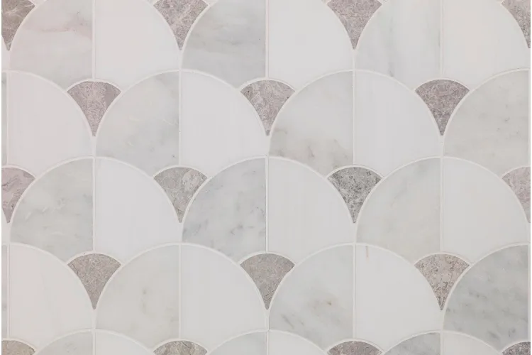 G148 FIGURE SHELL LIGHT 29,9X29,7 (мозаїка) зображення 2