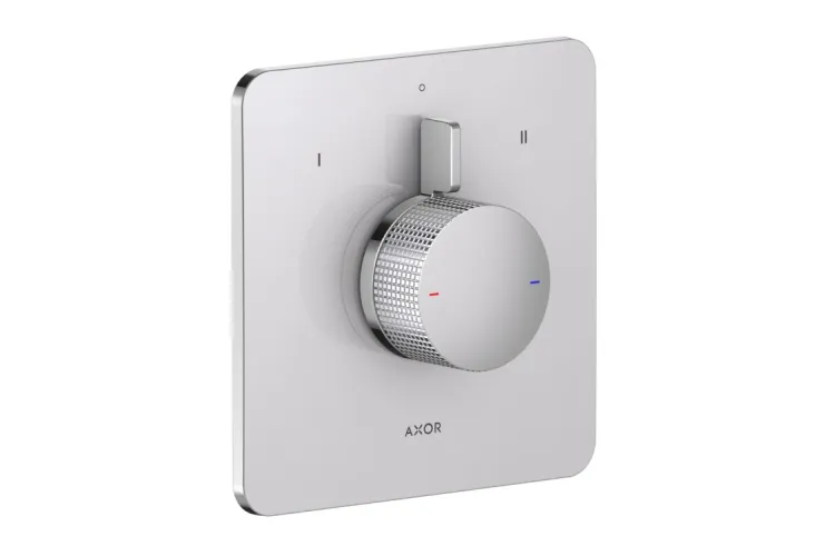 Змішувач Axor Citterio C Cubic cut прихованого монтажу на 2 функції, Chrome (49451000) зображення 1