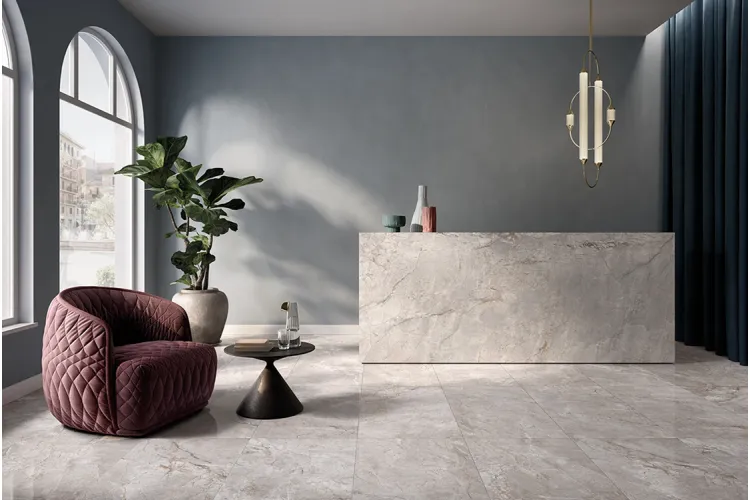 ELEMENTS LUX SILVER GREY SILKY RET 60х120 (2ASK) (плитка для підлоги і стін) зображення 2