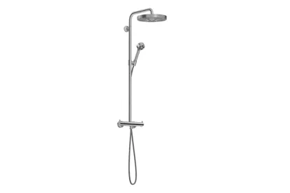 Душова система Axor One Showerpipe 280 1jet з термостатом, Brushed Red Gold (48794310)