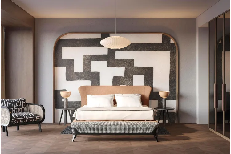 G234 LINKFLOOR CHEVRON BROWN 30,5x71,84x0,73 (вінілова підлога) зображення 3