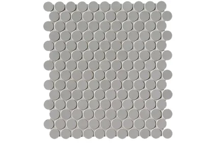 MILANO&FLOOR GRIGIO ROUND MOSAICO MATT 29.5х32.5 (мозаїка) FNSX