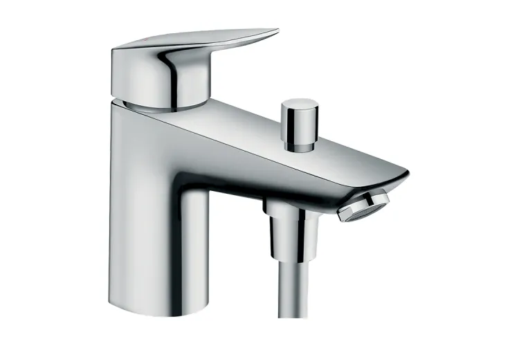 Змішувач Logis врізний на край ванни 1 отвір Monotrou 2 Flow, Chrome (71315000) image 1