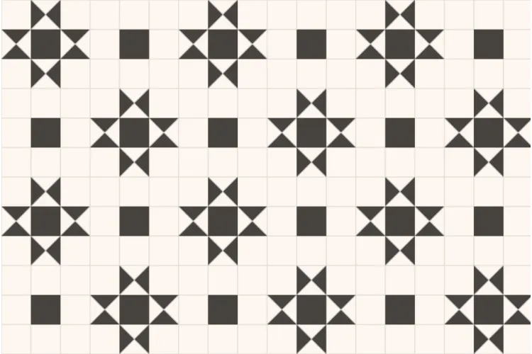 QUEEN BLACK 45.2х45.2 (плитка для підлоги і стін) image 2