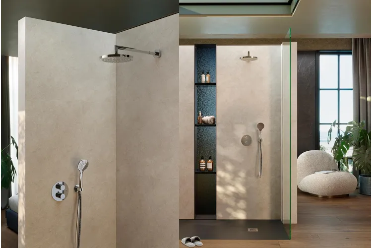 RONDO Зовнішня частина термостатичного змішувача smart box, хром (100124173) зображення 2