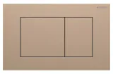 Кнопка змиву Sigma 40 square, червоне золото/матовий (115.629.QB.1)