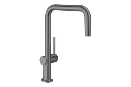 Змішувач Talis M54 U 220 кухонний, Brushed Black Chrome (72806340)