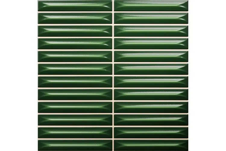 ARROW VICTORIAN GREEN REACTIVE 20x20 см (1,5x10) декор (плитка настінна) image 1