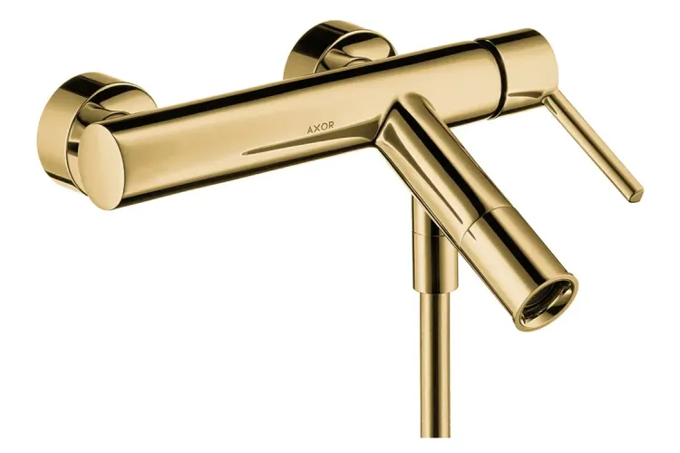 Змішувач Axor Starck Lever для ванни, Brushed Gold Optic 10465250 зображення 1