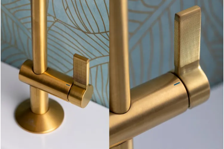 LIGNAGE LUXE, Змішувач для умивальника, картридж 25мм, підкл 3/8", brushed copper(100289158) image 3