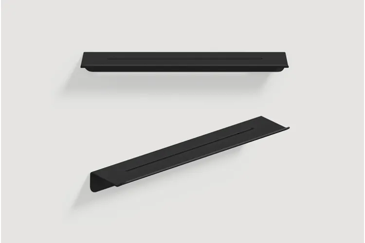 Полиця "SLIM mini", RAL9005 (black mat) зображення 2