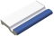 POOL XPP56005 біло-синя 11.5х19.7 плитка для басейну з переливним краєм Фінляндія