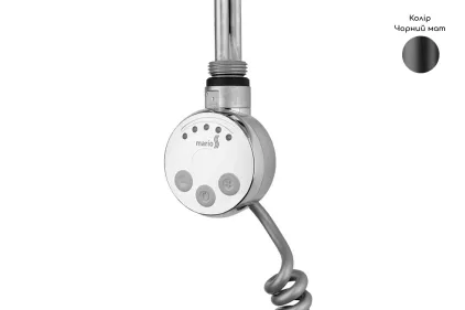 ТЕН для сушки Маріо MEG 0-600W (TERM), чорний