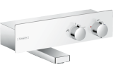 Термостат ShowerTablet 350  для ванни хромований білий (13107400)