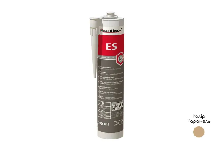 Schonox ES Силікон Карамель, картридж 300 мл зображення 1