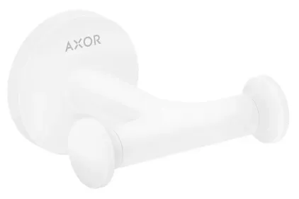 Гачок подвійний 8.3 х2.3 x 8.2 см Axor Universal Circular, Matt White (42812700)