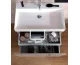Умивальник GELCOAT SLIM накладний 80x10x49 з переливом (100221201)