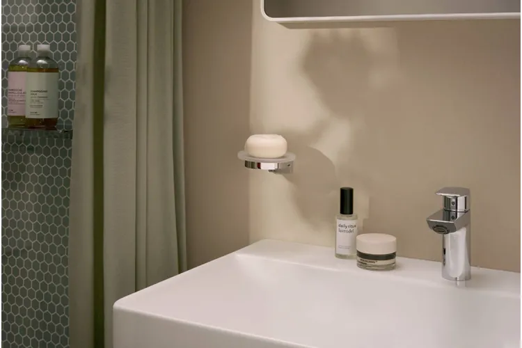 AddStoris S Мильниця підвісна, Chrome/скло (41766000) image 2