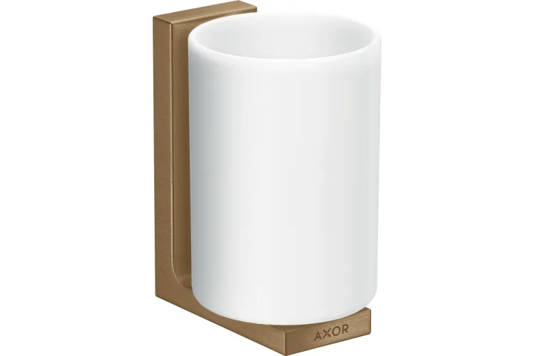 Стакан підвісний Axor Universal Rectangular, Brushed Bronze (42604140) image 1