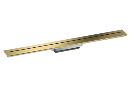 Верхня частина AXOR "Drain" для душового трапу (пристінна) 800 мм, Polished Gold Optic (42526990)