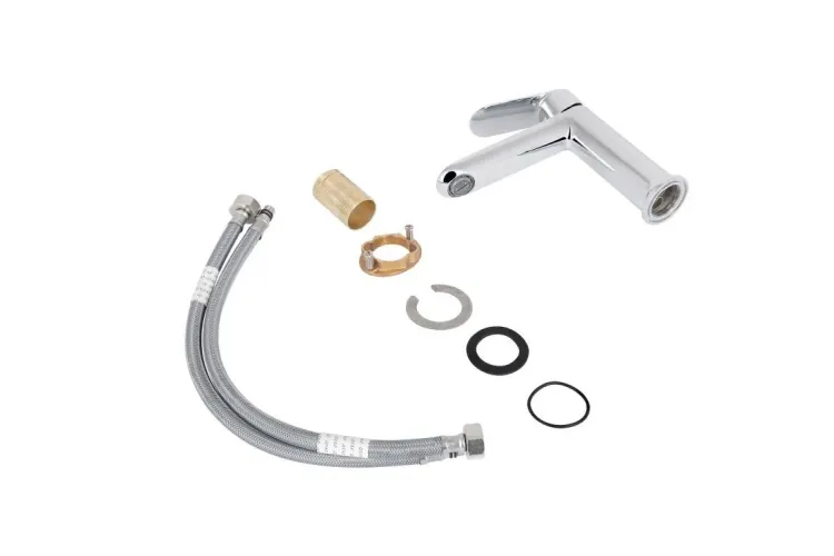 QT Evia QTEVI2701CRM47576 Змішувач для умивальника, низький, Chrom image 5