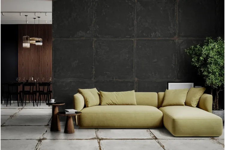 G-3180 STEEL BLACK NATURAL 59.55х59.55 (плитка для підлоги і стін) зображення 2