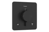 Термостат прихованого монтажу Ecostat Comfort Q на 2 функції, Matt Black (33713670)