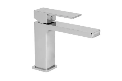 QT Gemini QTGEM270CRM45673 Змішувач для умивальника, низький, Chrom