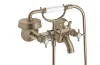 Змішувач Axor Montreux  для ванни двохвентильний Cross, Brushed Nickel 16540820 зображення 1