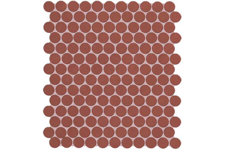 COLOR NOW MARSALA ROUND MOSAICO 29.5х32.5 FMUA  (мозаїка)  image 1
