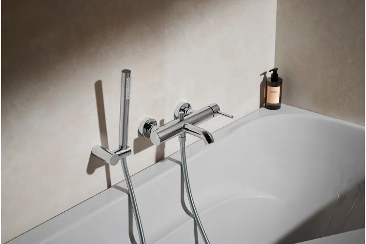 Змішувач для ванни з душовим комплектом MOZA chrome 5034-520-00 зображення 2