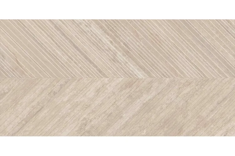TRAVERTINE CHEVRON CLASSIC ANTICATTO 60x120 декор (плитка для підлоги і стін) image 1